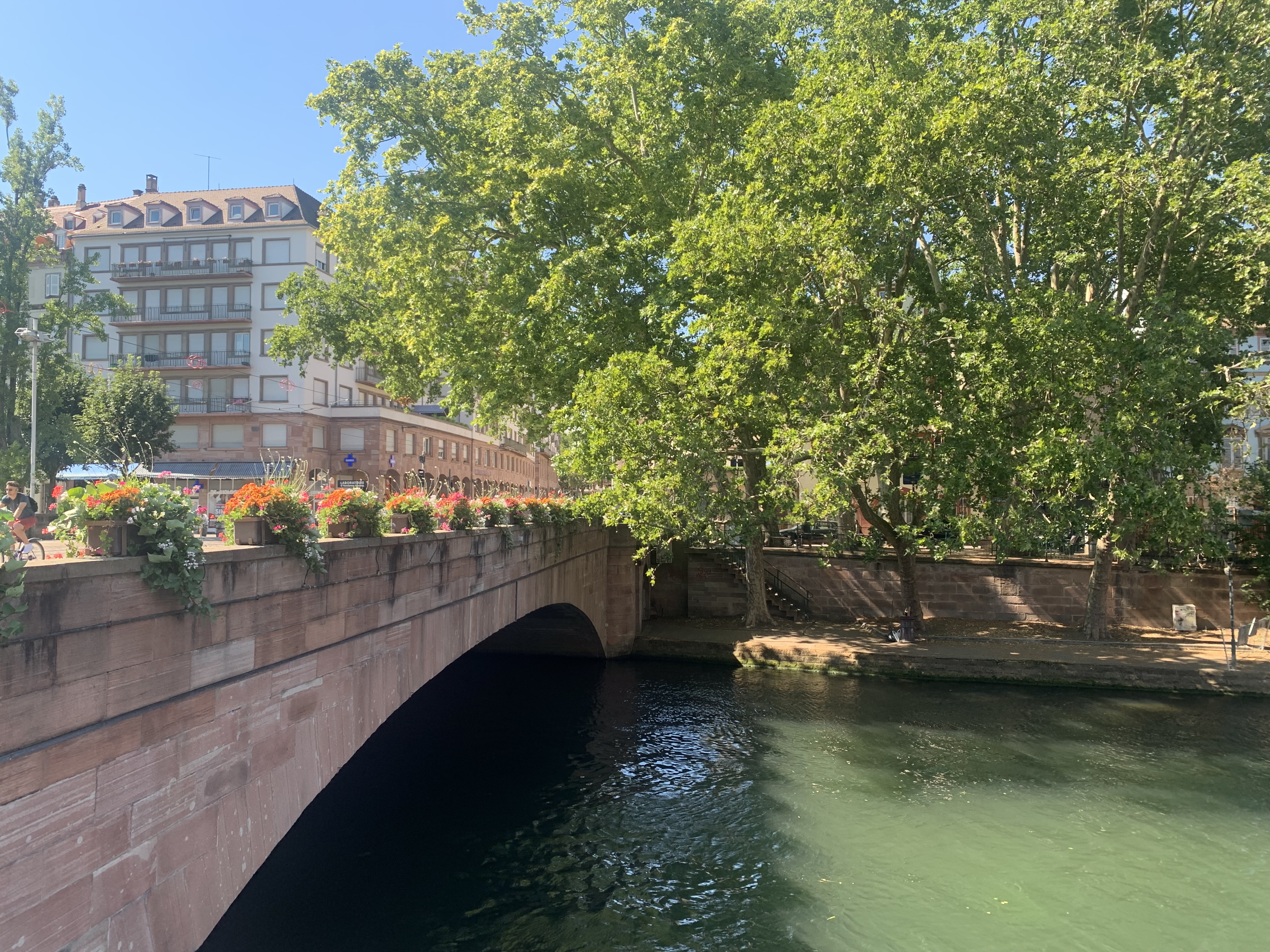 The Ill river in Strasbourg