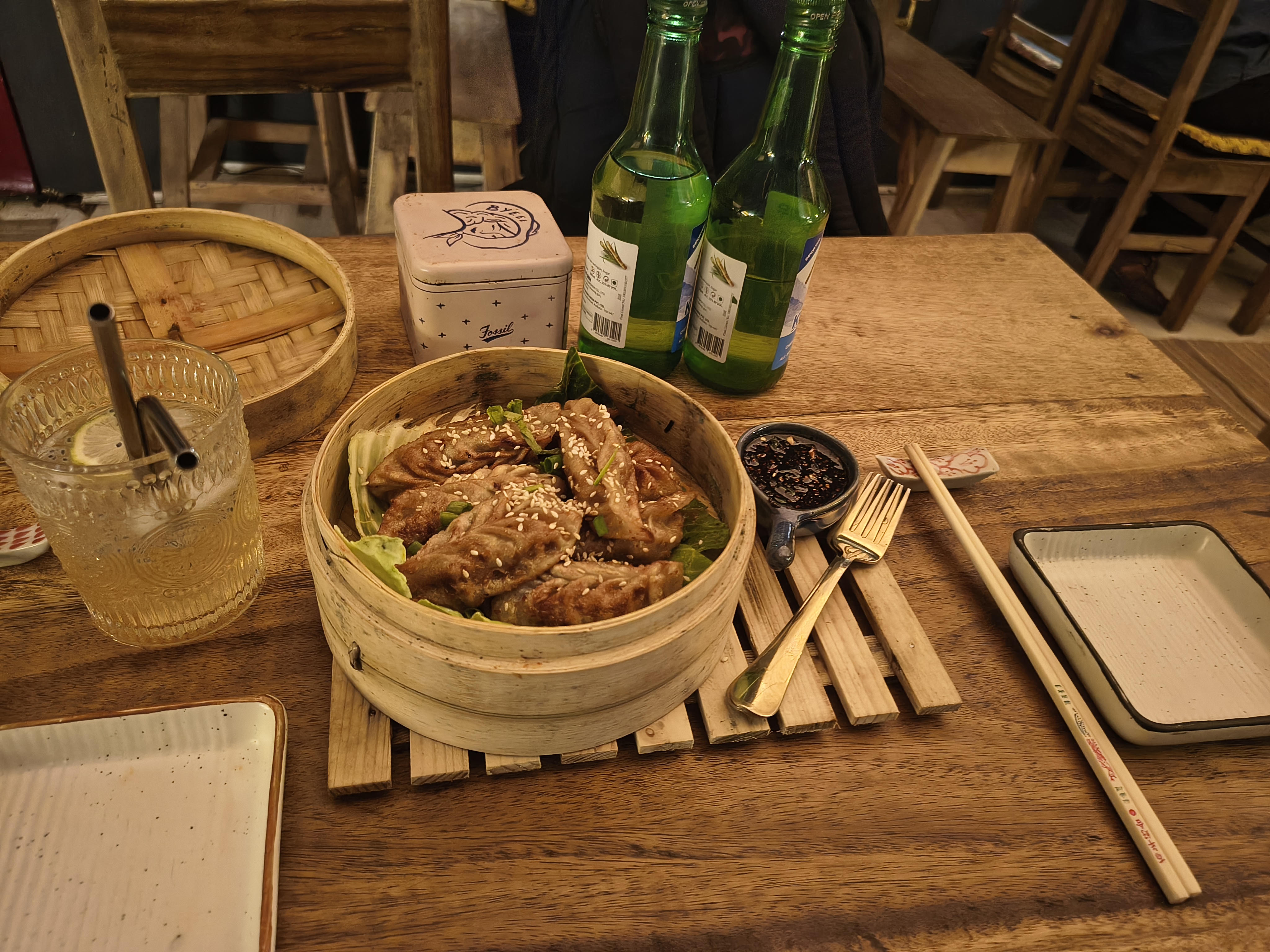 Korean Mandu dumplings
